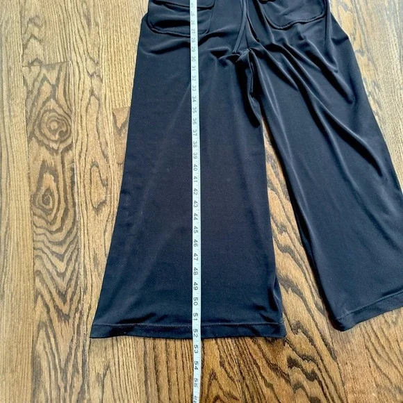 Vince‎ Camuto Black Sleeveless Wide Leg Jumpsuit Pantsuit - Picture 4 of 16